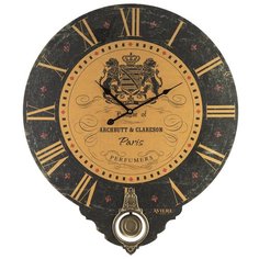 Часы настенные кварцевые Aviere 25521 коричневый