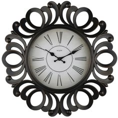 Часы настенные кварцевые Aviere 27512 черный