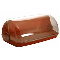 Хлебница Пышка большая коричневая 41,5х26х18,5 см ПЛАСТИК ЦЕНТР Nice&Price