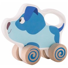 Каталка Деревяшки "Собачка Гав-Гав" (19WRT03D)