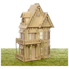 Кукольный домик Теремок 2 этажа, фанера 3 мм (КД-1)