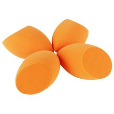 Набор спонжей Real Techniques 4 Miracle Complexion Sponges, 4 шт. оранжевый