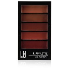 LN-professional Палетка помад для губ LipPalette Clolur Rich, оттенок 01