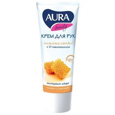 Крем для рук Aura Питательный с D-пантенолом и экстрактом меда 75 мл