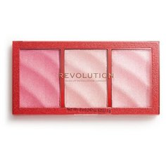 REVOLUTION Палетка хайлайтеров Precious Stone Highlighter Palette ruby crush