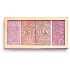 REVOLUTION Палетка румян Vintage Lace Blush Palette Vintage Lace