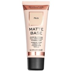 REVOLUTION Тональный крем Matte Base Foundation, 28 мл, оттенок: F6.5