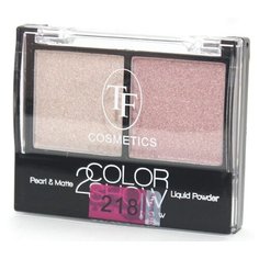 TF Cosmetics Тени для век Color Show 218 бежевое и розовое золото