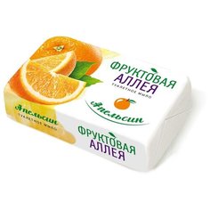 Мыло кусковое Фруктовая Аллея Апельсин, 90 г