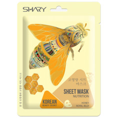 Shary тканевая маска-питание Мёд и Маточное молочко, 25 г