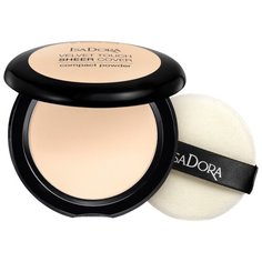 IsaDora Пудра компактная Velvet Touch Sheer Cover Compact Powder 40 Fair Porcelain