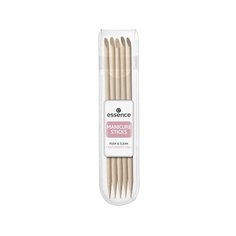 Essence Палочки для маникюра деревянные Manicure Sticks, 5 шт. бежевый