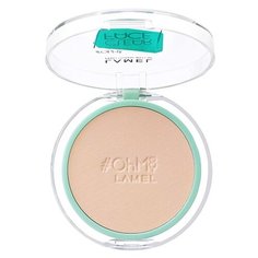 Lamel Professional Пудра компактная антибактериальная #OhMy Clear Face 401 light natural