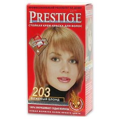 VIPs Prestige Бриллиантовый блеск стойкая крем-краска для волос, 203 - бежевый блонд