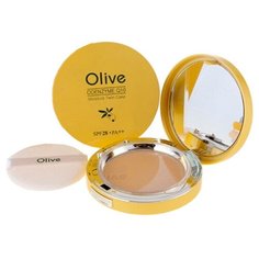 Enough Пудра компактная Olive Coenzyme Q10 Moisture Twin Cake SPF28/PA++ 21