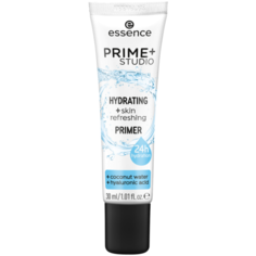 Essence Увлажняющий праймер для лица Prime+Studio Hydrating+Skin Refreshing 30 мл белый