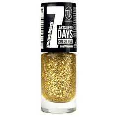 Лак TF Cosmetics 7 days Color Gel, 8 мл, №271 золотые искры