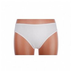 Innamore Трусы бразильяна Palma средней посадки с кружевом, размер 5(48), bianco