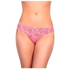 Innamore Трусы слипы средней посадки Bears, размер 1(40), pink