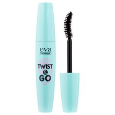 Eva Mosaic Тушь для ресниц Twist and Go Mascara, черный