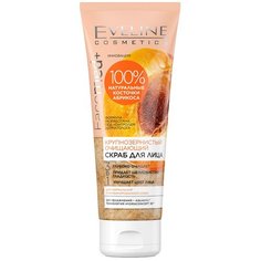 Eveline Cosmetics скраб для лица Facemed+ крупнозернистый с косточками абрикоса 75 мл
