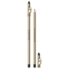 Eveline Cosmetics Карандаш для глаз Eyeliner Pencil водостойкий, оттенок черный