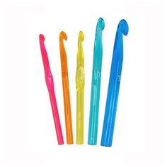 Набор крючков для вязания "Gamma", 5 штук, диаметр 8-15 мм, длина 15-17 см, арт. SV-02