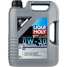 Полусинтетическое моторное масло LIQUI MOLY Special Tec V 0W-30, 5 л