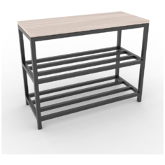 Обувница BigBetty loft 70x30x53 cм бежевый ГРОСТАТ