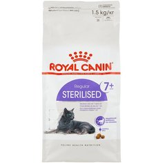 Сухой корм для стерилизованных пожилых кошек Royal Canin 7+ 1.5 кг
