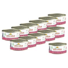 Влажный корм для кошек Almo Nature HFC Natural с тунцом, с курицей 12 шт. х 150 г
