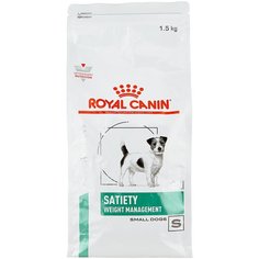 Сухой корм для собак Royal Canin Satiety SSD30 при сахарном диабете, при избыточном весе 1.5 кг (для мелких пород)