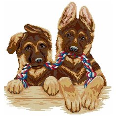 Кристальная мозаика Фрея "Друзья", 40*40 см (ALVR-131)