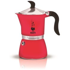 Кофеварка гейзерная Bialetti Fiametta RED на 3 чашки