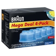 Картридж для бритв Braun с чистящей жидкостью CCR4