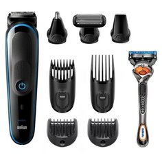 Машинка для стрижки Braun MGK5280 + Бритва Gillette