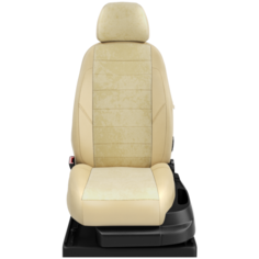 Авточехлы для Citroen C4 Picasso с 2007-2013г. микровэн 5мест. Задние спинка и сиденье 3 секции, без подлокотников, без столиков в передних спинках, 5-подголовников (передние два меньшего размера). (Ситроен Ц4). CI04-0107-EC41 Avtolider1