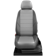 Авточехлы для Citroen C4 Picasso с 2007-2013г. микровэн 5мест. Задние спинка и сиденье 3 секции, без подлокотников, без столиков в передних спинках, 5-подголовников (передние два меньшего размера). (Ситроен Ц4). CI04-0107-EC17 Avtolider1