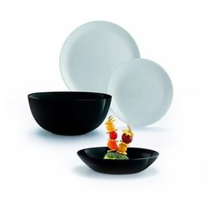 Столовый сервиз DIWALI BLACK&GRANIT 19 предметов 6 персон Luminarc