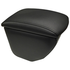 Подлокотник передний Chevrolet Niva (2002-2009,2009-) экокожа, передняя консоль с подстаканниками. чёрный-чёрный Avtolider1