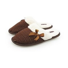 Тапочки комнатные Женские трикотажные, коричневого цвета 248-182-16 зак. 37р Smile of Milady