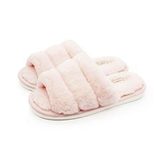 Тапочки Smile of Milady нежно-розовые пушистые р.36-37
