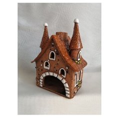 Керамический подсвечник ручной работы "Герда", сувенир, подарок Академия Менталитет