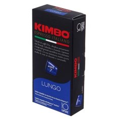 Капсулы KIMBO NC Lungo для кофемашин Nespresso 10 шт по 5,5 г.