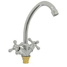 Смеситель ROEGEN RP033A для кухни, 1/2" рез., на гайке
