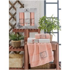 Комп. Пол. MERZUKA махр. в короб. (50x90/2)(70х140/1) 3 шт. CLASSY оранжевый