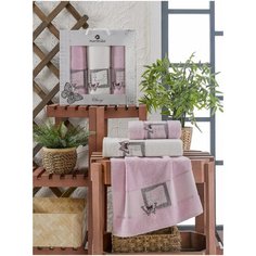 Комп. Пол. MERZUKA махр. в короб. (50x90/2)(70х140/1) 3 шт. CLASSY сиреневый