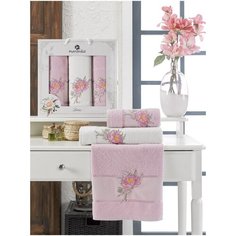 Комп. Пол. MERZUKA махр. в короб. (50x90/2)(70х140/1) 3 шт. LOTUS сиреневый