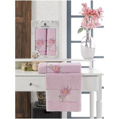 Комп. Пол. MERZUKA махр. в короб. (50x90/1)(70х140/1) 2 шт.LOTUS сиреневый