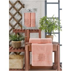 Комп. Пол. MERZUKA махр. в короб. (50x90/1)(70х140/1) 2 шт.DAYSTAR оранжевый